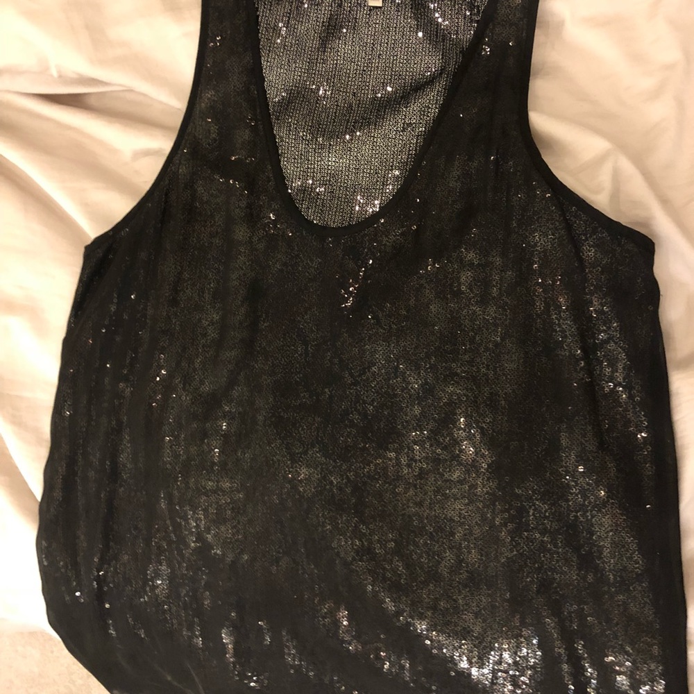 Joie silk and sequin top - Picture 4 of 4